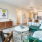 Open living area with breakfast bar
